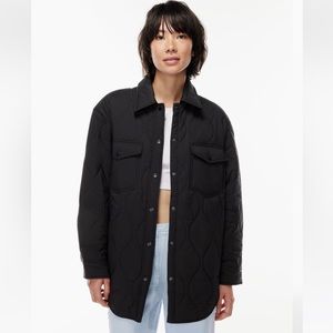 Aritzia Wilfred Free THE GANNA Quilted Jacket, Black,Small, Perfect condition